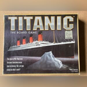 Vintage 1998 Titanic Board Game